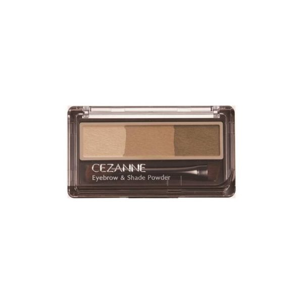 CEZANNE Eyebrow Powder & Contouring Powder 1.5g 01 Camel Brown / 02 Natural Brown