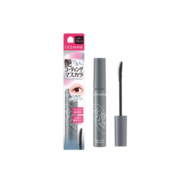 CEZANNE Glossy Setting Mascara 01 Shimmering Black 6.0g