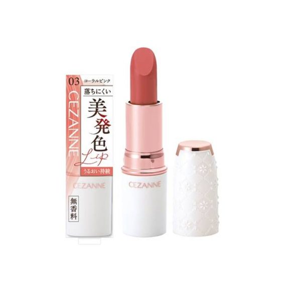 CEZANNE Lasting Stay Lip Color 03 Coral Pink 4.0g