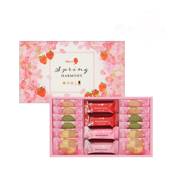 Mary’s Chocolate Sakura Spring Gift Box Spring Harmony 16 Pieces