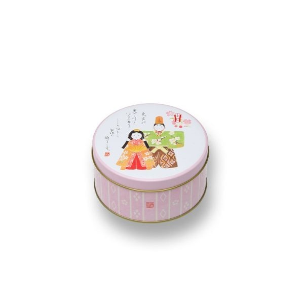 Ogura Sanso   Hina Matsuri Assorted Rice Crackers  Tin  95 g
