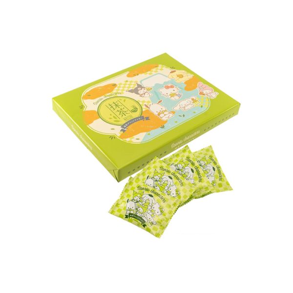 Nagatoya  Sanrio Matcha Printed Cookies  12 Pieces