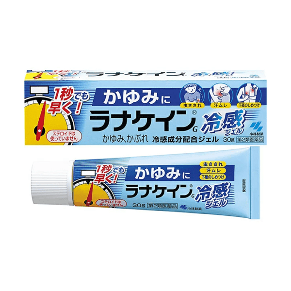KOBAYASHI Cooling Anti-Itch Gel 30g – Relieves Skin Itching and Allergies