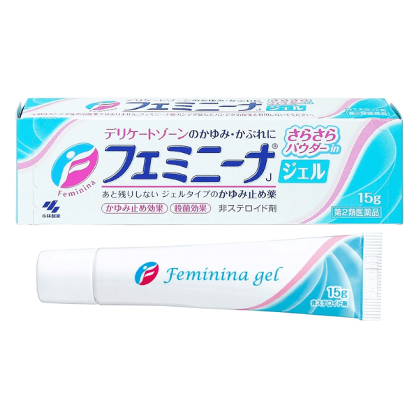 KOBAYASHI Feminina Feminine Intimate Area Anti-itch and Antibacterial Gel 15g