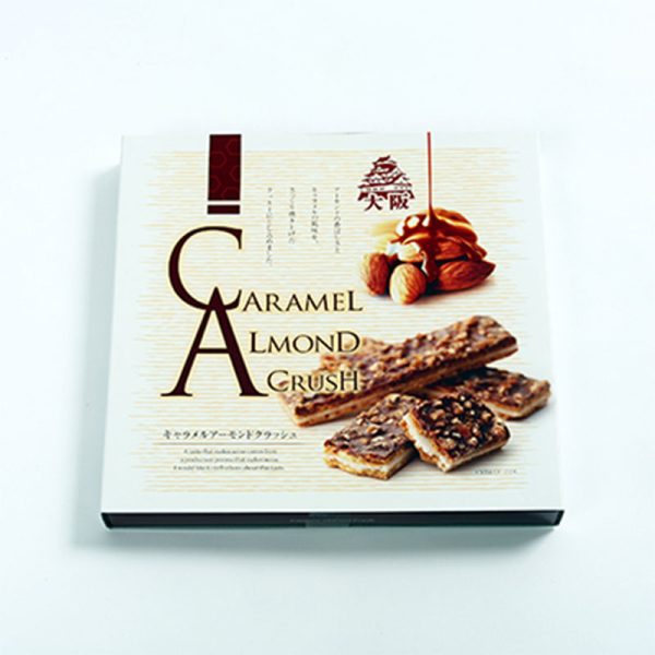 MAEDA SEIKA  Osaka Caramel Almond Crunch Cookie Gift Box  20 Pieces