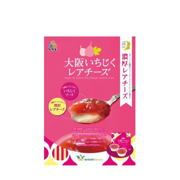 MIDORI SEIKA  Osaka Fig Semi-Baked Cheesecake 4 Pieces