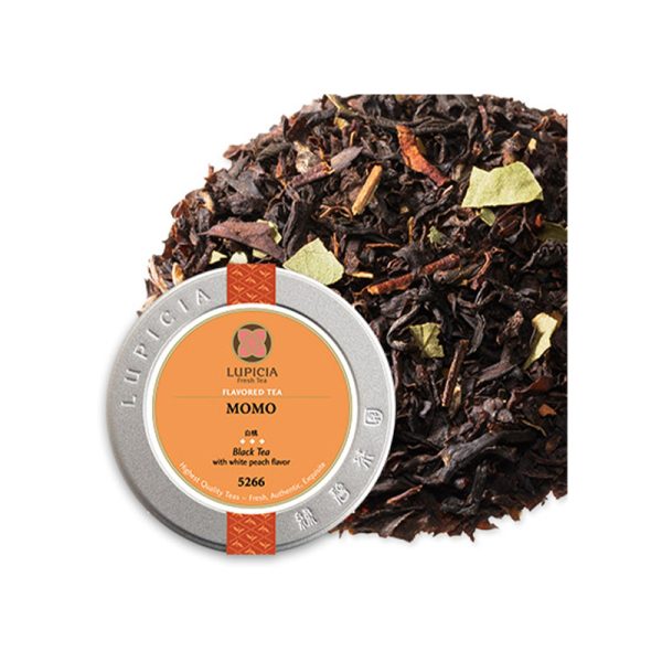 LUPICIA Green Jade Tea Garden White Peach Black Tea, Canned 50g