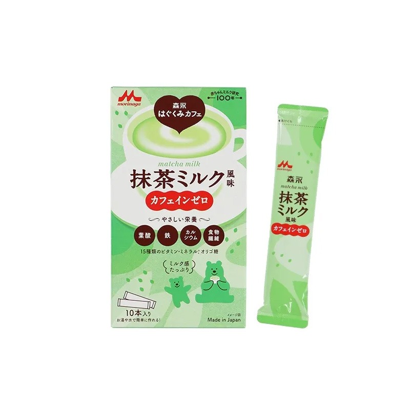 Morinaga Cafe Series Drinks Suitable for Pregnant & Breastfeeding Mothers: Milk Tea Flavor / Coffee Latte / Matcha Milk — изображение 5