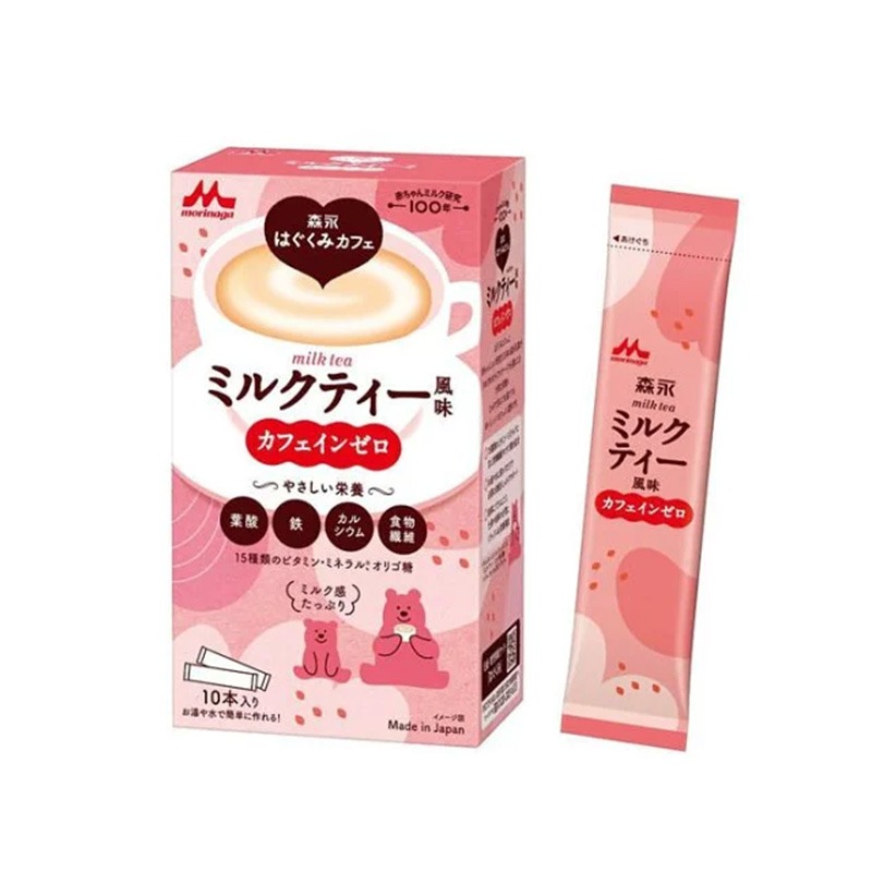 Morinaga Cafe Series Drinks Suitable for Pregnant & Breastfeeding Mothers: Milk Tea Flavor / Coffee Latte / Matcha Milk — изображение 6