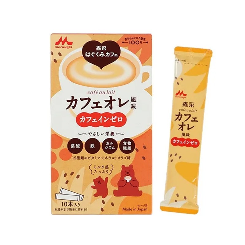 Morinaga Cafe Series Drinks Suitable for Pregnant & Breastfeeding Mothers: Milk Tea Flavor / Coffee Latte / Matcha Milk — изображение 7