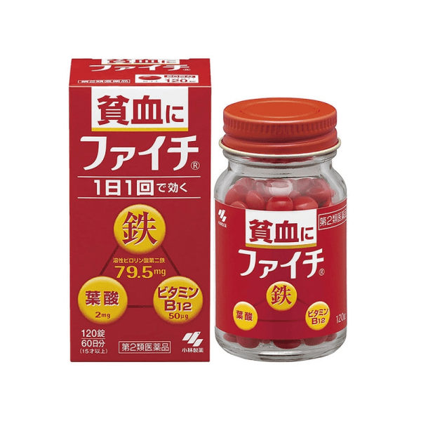 KOBAYASHI Iron Supplement Tablets 60/120 tablets
