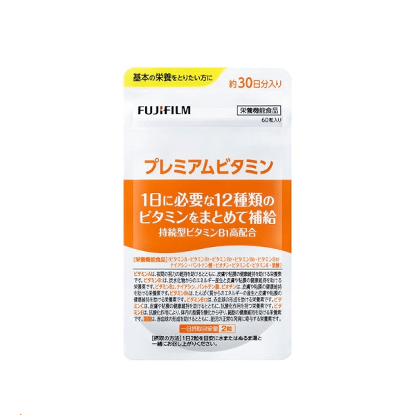 FUJIFILM 12 Vitamin B Complex (30-Day Supply) 60 pcs