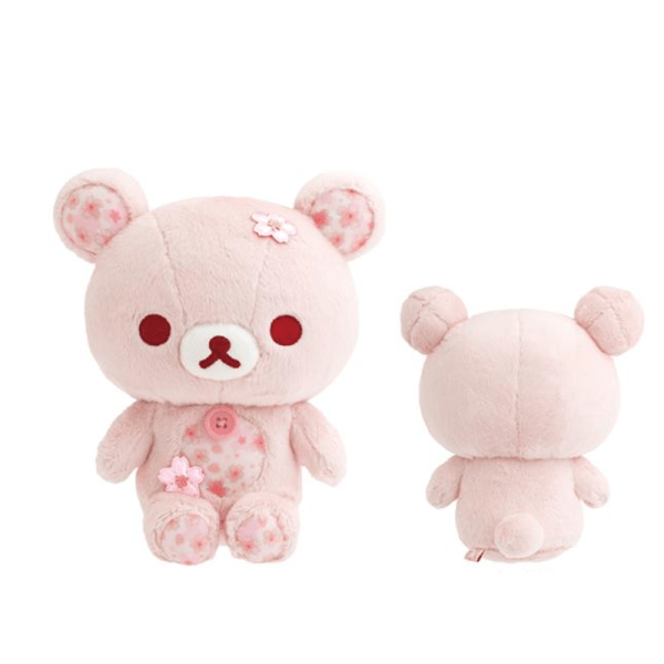SAN-X Rilakkuma Sakura Limited Edition Rilakkuma 10th Anniversary Plush Toy (Brother/Sister Rilakkuma)