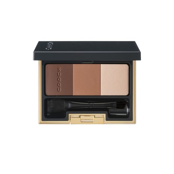 SUQQU 3 Color Eyebrow Powder Waterproof 02 Brown 6.7g