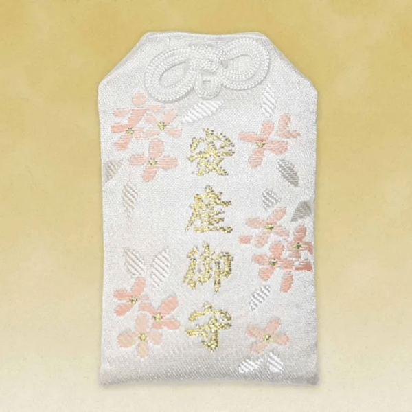 Japanese-style Asakusa Temple amulet for safe childbirth, mother and baby. (1 piece)