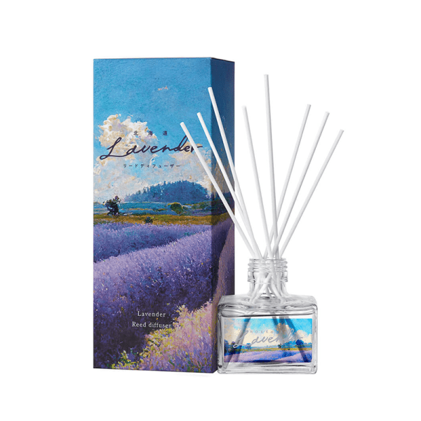 DAJ Hokkaido Lavender Reed Diffuser Bottle, Room Fragrance, 120ml