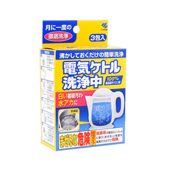 KOBAYASHI Electric Kettle Cleanser 15g x 3 packs