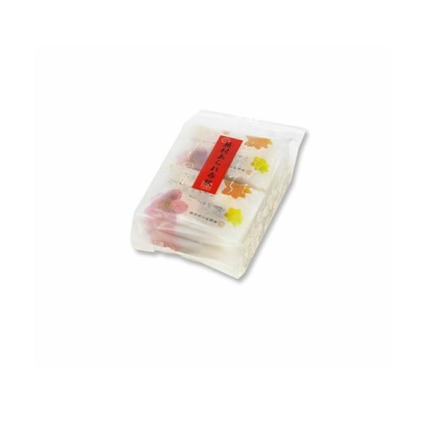 Kyoto Rokkaku Buson An Seasonal Limited Edition Rice Crackers 8 Flavors x 8 packets