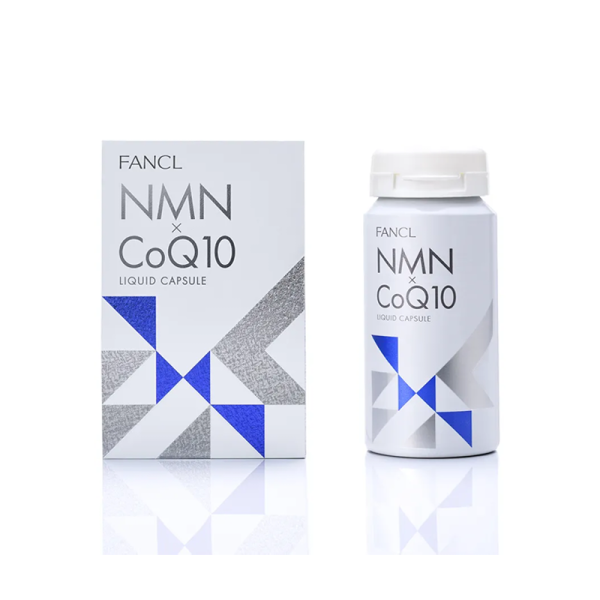 FANCL NMN × CoQ10 Anti-Aging Supplement 120 Capsules 30-Day Supply