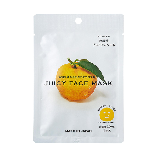 DAJ Kochi Yuzu Juicy Face Mask 1 sheet