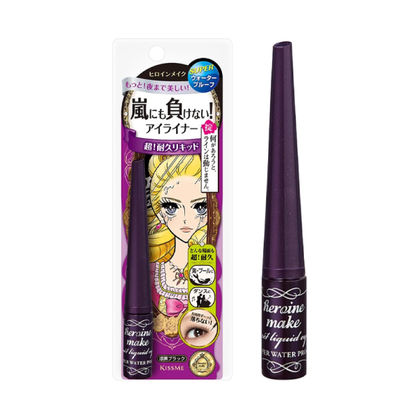 KISS ME Liquid Eyeliner Super WP 01 Black 2.5g