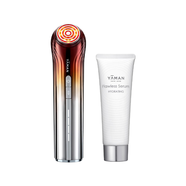 YAMAN 5th Generation Bloom Facial Device + YAMAN Hydrating Flawless Serum 80 g