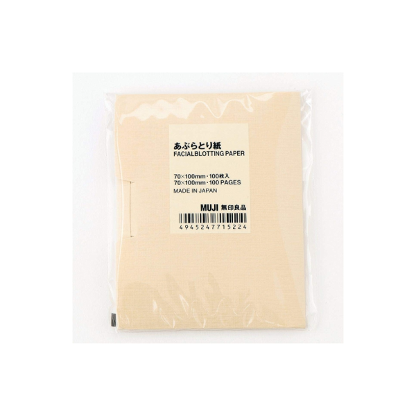 MUJI Oil Blotting Paper 100 Sheets