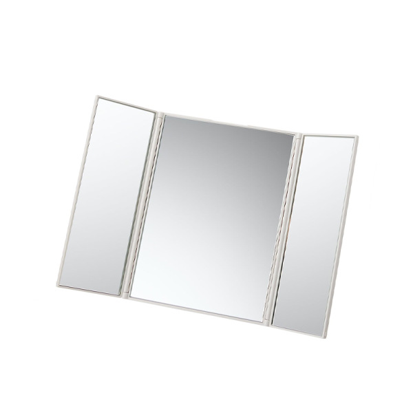 MUJI Polystyrene Folding Three Way Mirror