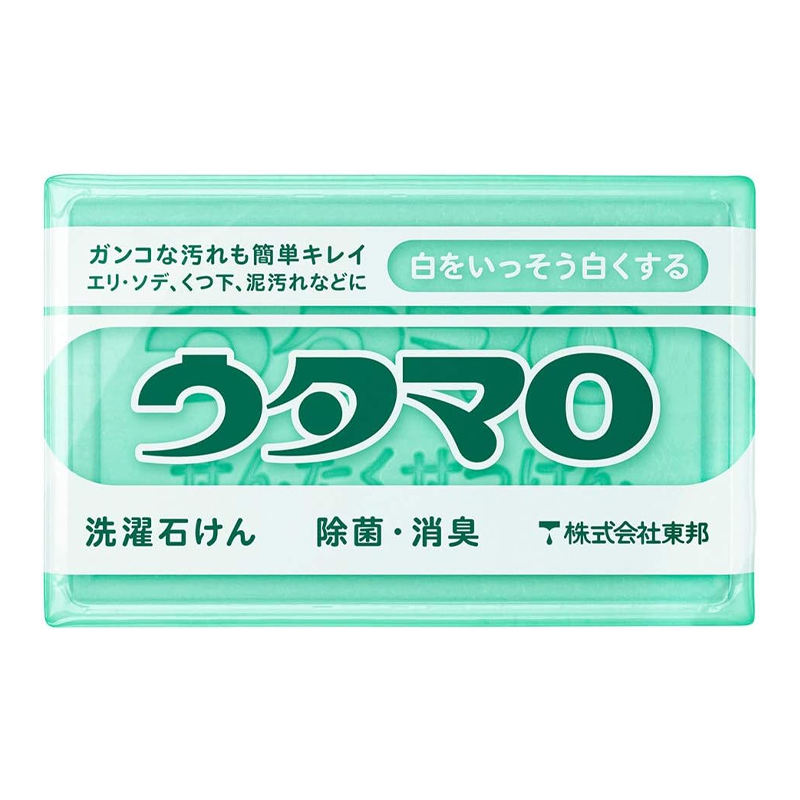 UTAMARO Plant-Based Laundry Soap for Stain Removal and Odor Elimination 133g