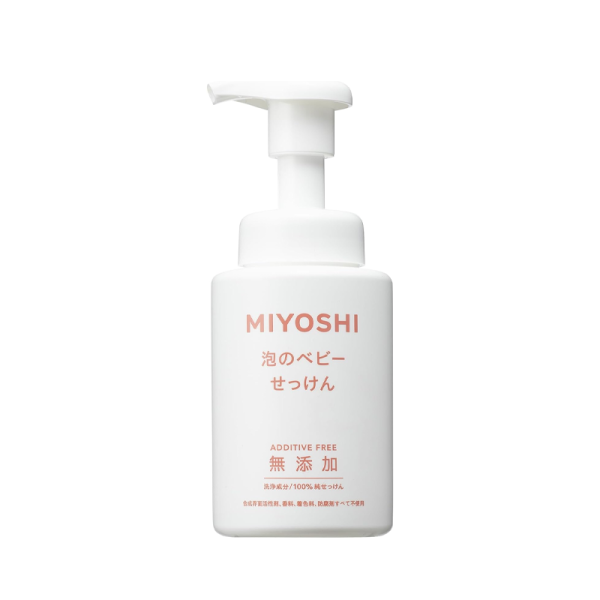 MIYOSHI Additive-Free Foaming Baby Soap 250ml
