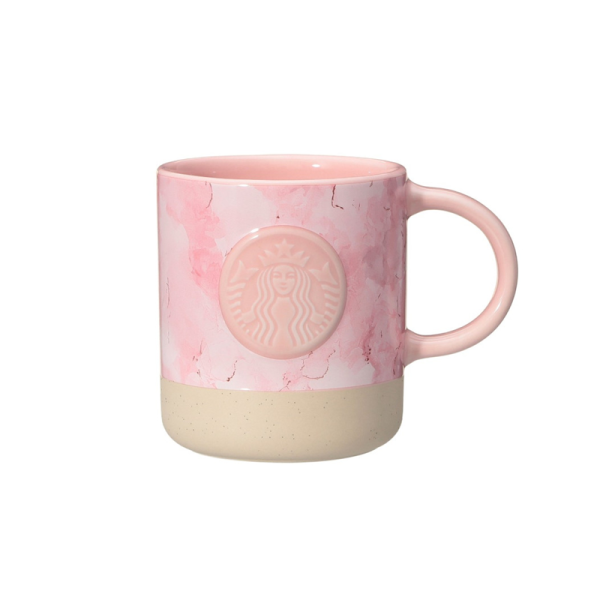 STARBUCKS Sakura Limited Edition Marble Mug 355ml