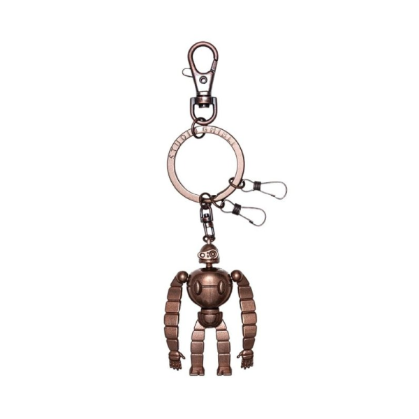 Hayao Miyazaki Castle in the Sky series Metal Robot Keychain
