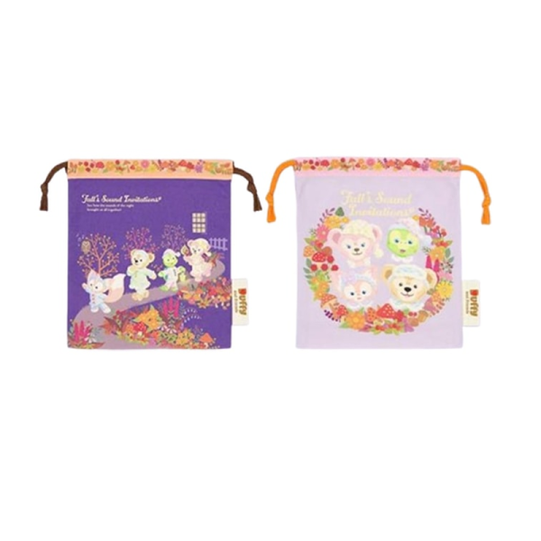 Disney Duffy & Friends Falls Sound Invitations Drawstring Bag Set