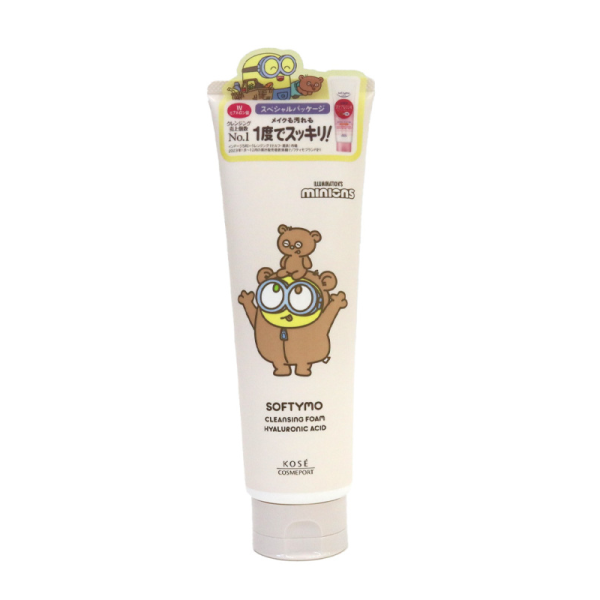 KOSE Minions Cleansing Foam 190ml Blue/Pink