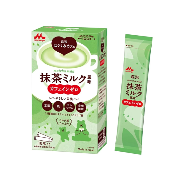Morinaga Cafe Series Drinks Suitable for Pregnant & Breastfeeding Mothers: Milk Tea Flavor / Coffee Latte / Matcha Milk