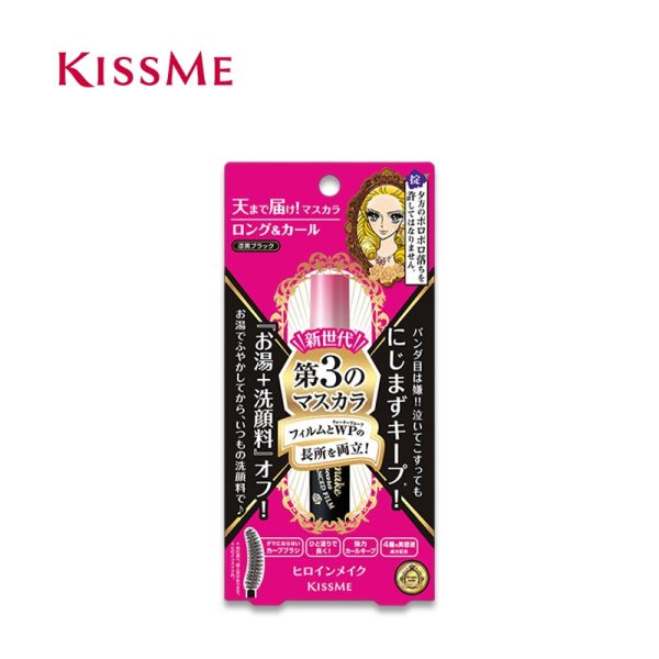 Kiss Me Heroine Long Curl Mascara Advanced Film 01 Jet Black 6g