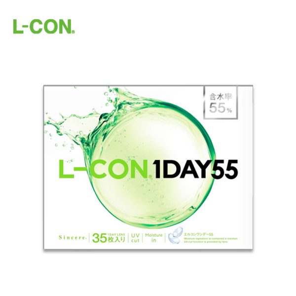 L-CON 1Day Clear DIA|14.2mm 35pcs Contact Lens