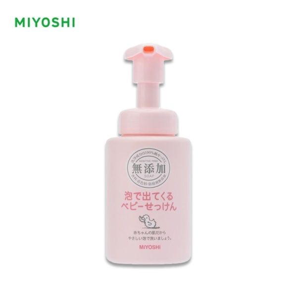 MIYOSHI Additive-Free Foaming Baby Soap 250ml