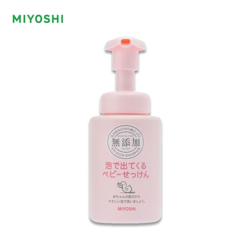 MIYOSHI Additive-Free Foaming Baby Soap 250ml