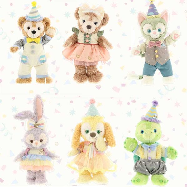 Disney Duffy Family Farewell Party Series: Plush Toy Costumes – Multiple Styles Available