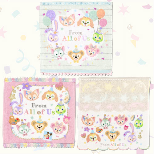 Disney Duffy Family Farewell Party Series Handkerchiefs (3-piece set)