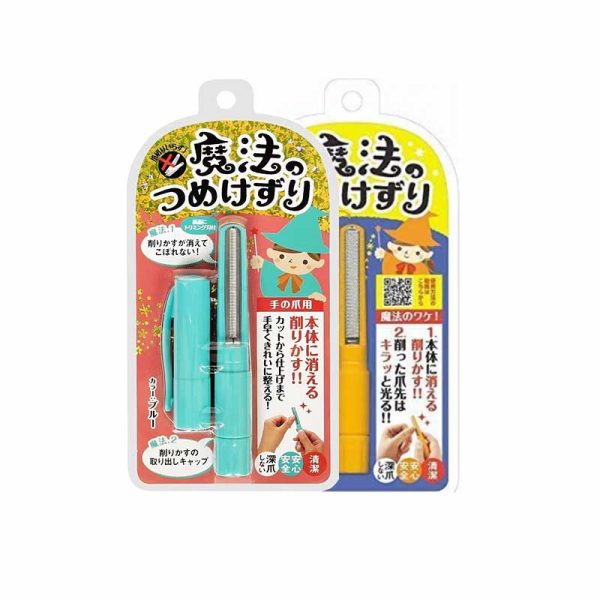 MATSUMOTO KANAGATA Magic Nail Scissors Orange/Blue  24g