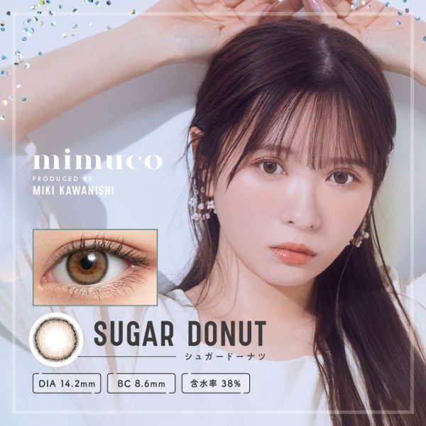 mimuco 1Day Sugar Donut DIA|14.2mm 10pcs Color Contact Lenses
