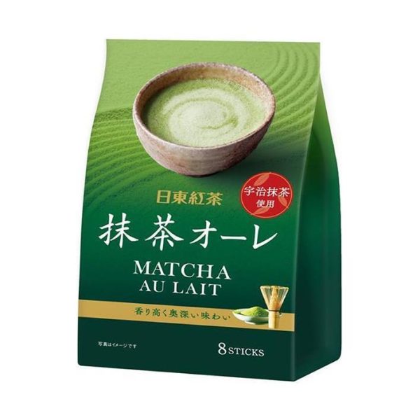 NITTOH-TEA Matcha Au Lait Stick 12 g x 8 pcs
