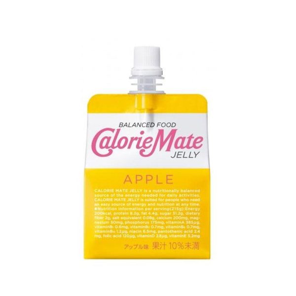 Otsuka Calorie Mate Energy Supplement Jelly, Apple Flavor, 215g