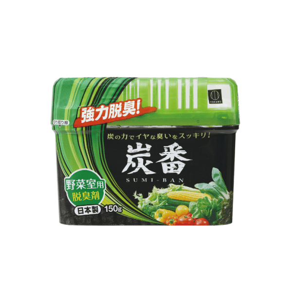 KOKUBO Refrigerator Sterilizer, Bamboo Charcoal Deodorizer, 150g (Two Options Available)