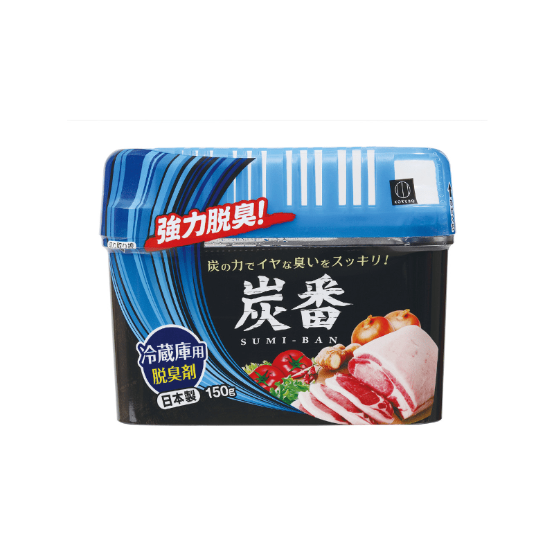 KOKUBO Refrigerator Sterilizer, Bamboo Charcoal Deodorizer, 150g (Two Options Available) – Image 2