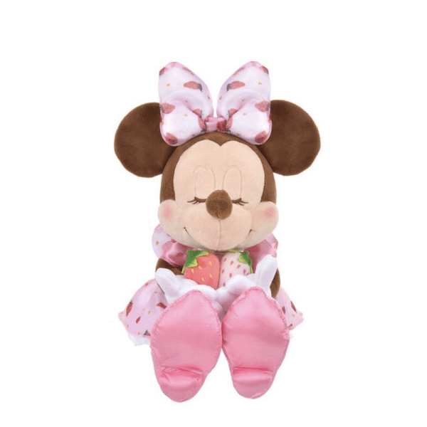 Disney Spring Strawberry Collection Limited Edition Plush Toy: Minnie Mouse