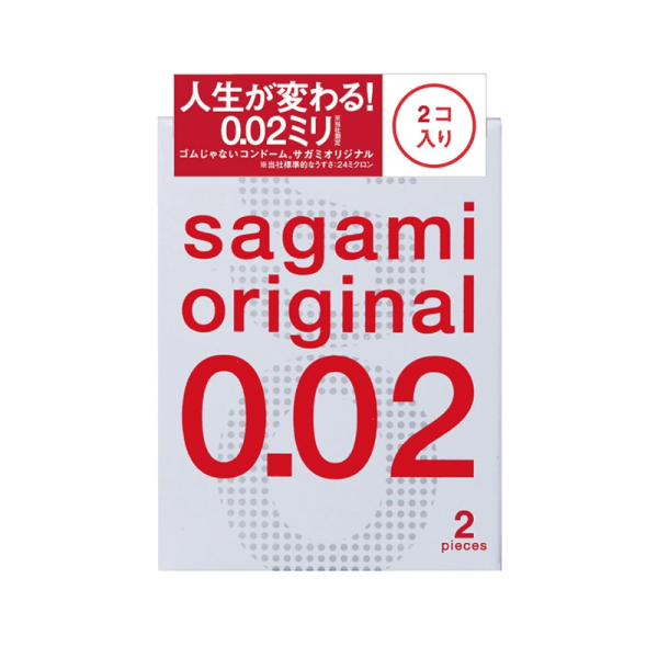 SAGAMI Original 0.02 Condoms 2 pcs