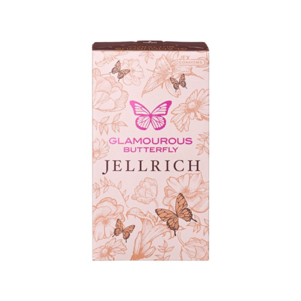 JEX Jellrich Glamourous Butterfly Condoms 8 pcs